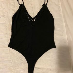 Full Tilt Black Bodysuit